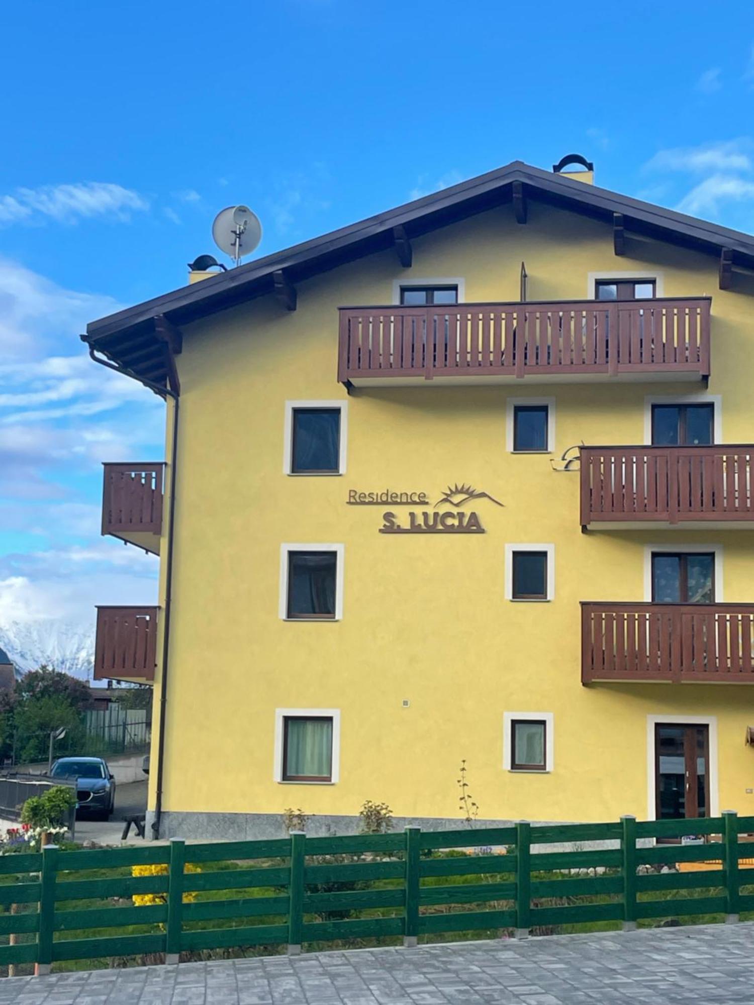 Residence S Lucia - Appartamenti Alle Porte Di Bormio 발디소토 외부 사진